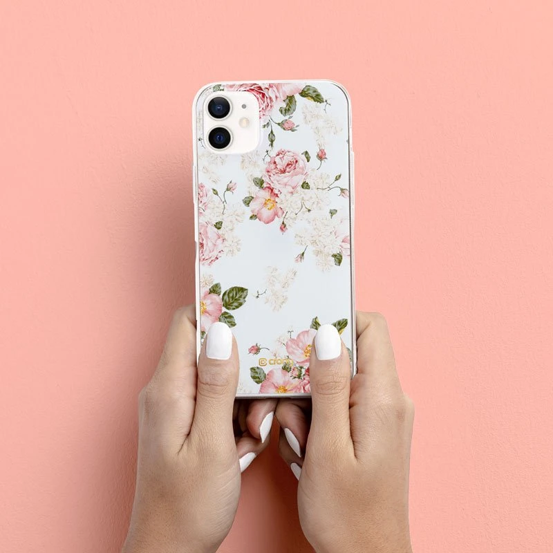 Crong Flower dėklas - dėklas skirtas Apple iPhone 12 Mini pattern 02
