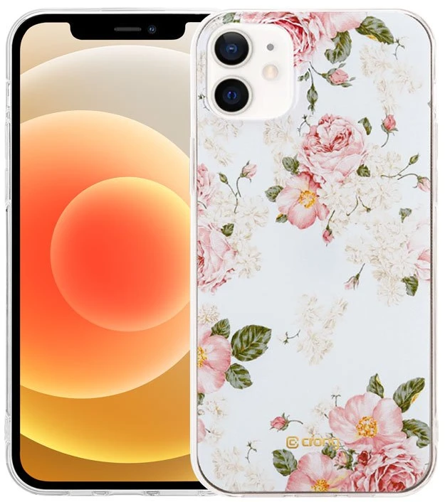 Crong Flower dėklas - dėklas skirtas Apple iPhone 12 Mini pattern 02