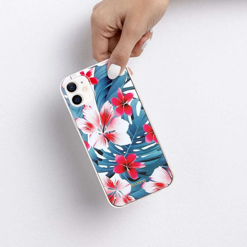 Crong Flower dėklas - dėklas skirtas Apple iPhone 12 Mini pattern 03