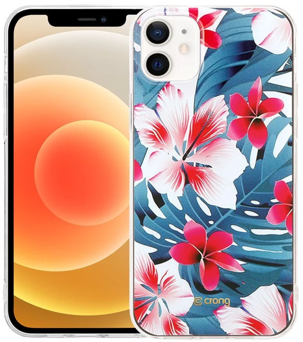 Crong Flower dėklas - dėklas skirtas Apple iPhone 12 Mini pattern 03