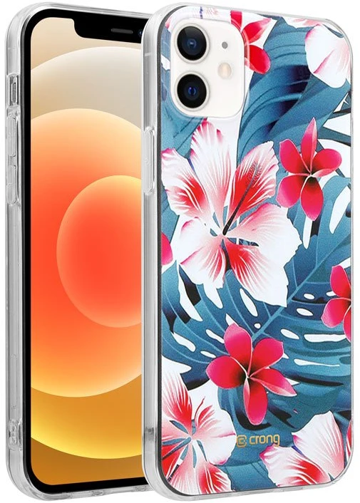 Crong Flower dėklas - dėklas skirtas Apple iPhone 12 Mini pattern 03