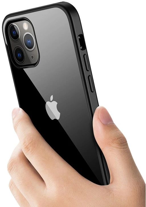Crong Color Cover - Flexible dėklas skirtas Apple iPhone 12 Pro Max Mėlyna