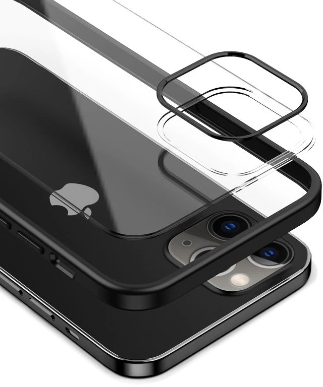 Crong Color Cover - Flexible dėklas skirtas Apple iPhone 12 Pro Max Mėlyna