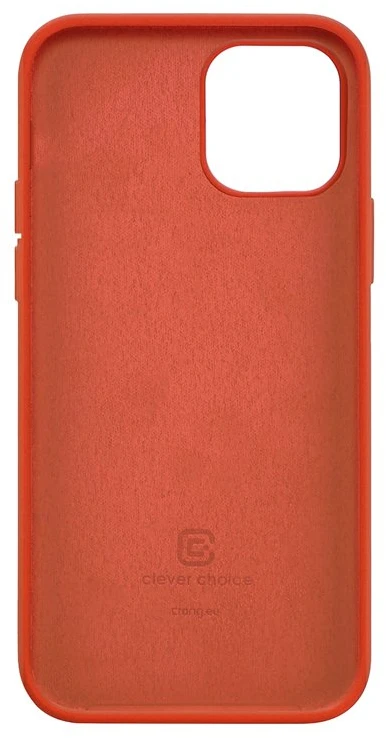 Crong Color Cover - Flexible dėklas skirtas Apple iPhone 12 Pro Max Raudona