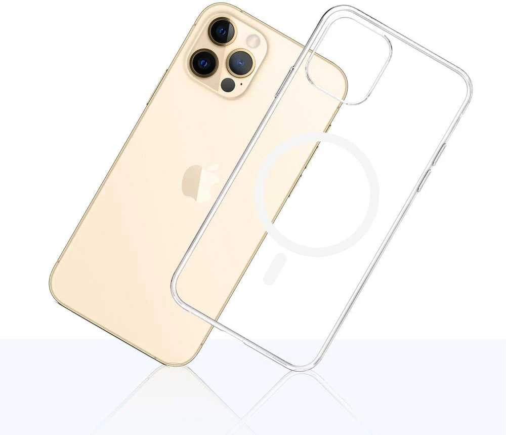 3Mk apsauga 3mk šarvuotas dėklas iPhone 12 Pro Max - skaidrus