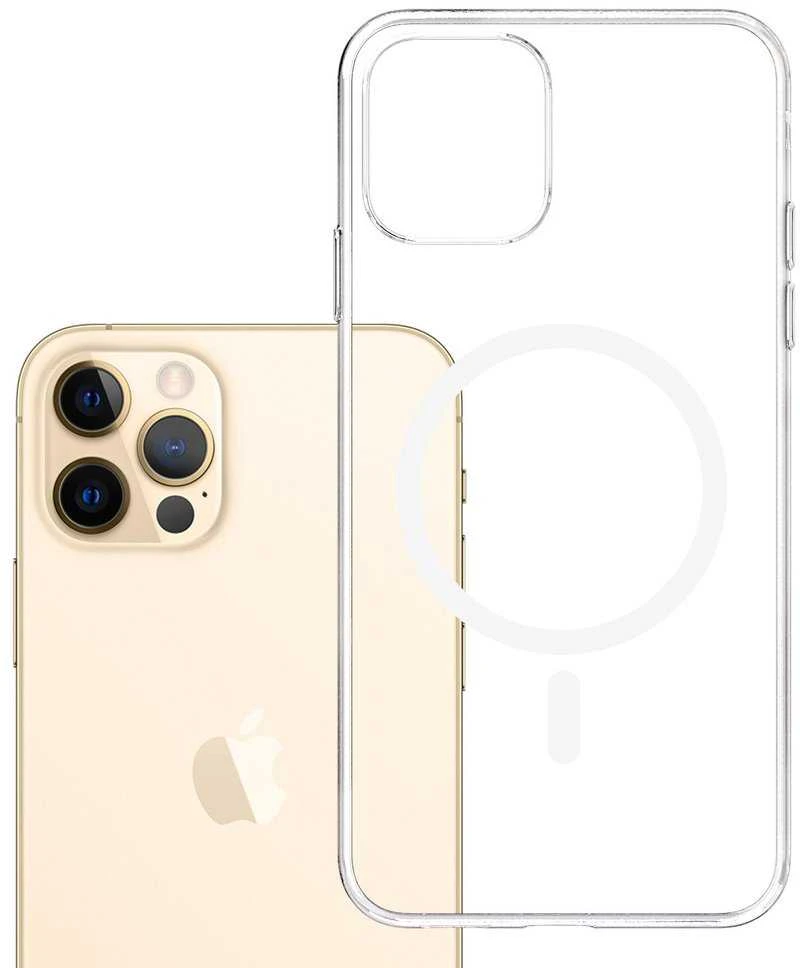 3Mk apsauga 3mk šarvuotas dėklas iPhone 12 Pro Max - skaidrus