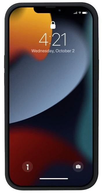 Crong Color Cover Magnetic dėklas skirtas Apple iPhone 13 Pro Max Juodas