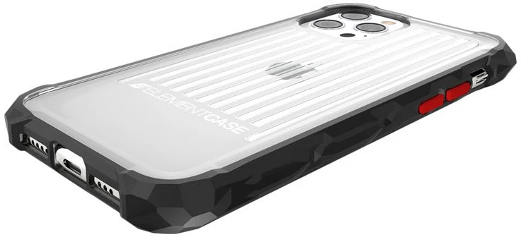 Element Case Special Ops - dėklas skirtas Apple iPhone 13 Pro Max Mil-Spec Drop Protection Clear/Juodas
