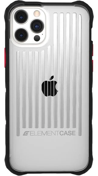 Element Case Special Ops - dėklas skirtas Apple iPhone 13 Pro Max Mil-Spec Drop Protection Clear/Juodas