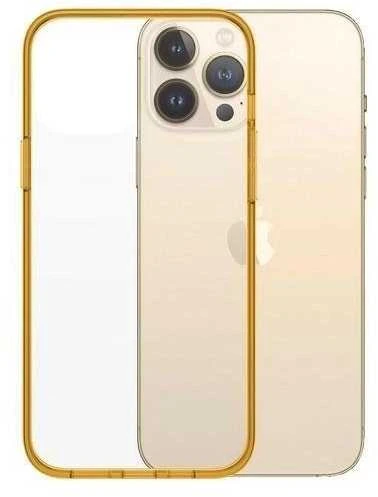 Panzer Glass PanzerGlass ClearAntibacterial Military Grade Certified Apple iPhone 13 Pro Max - d4klas telefonui skaidrus ir geltonos spalvos