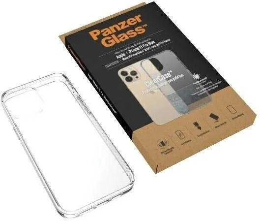 Panzer Glass PANZERGLASS CLEAR DĖKLAS IPHONE 13 PRO MAX ANTIBAKTERINIS KARINIO KLASĖS CLEAR