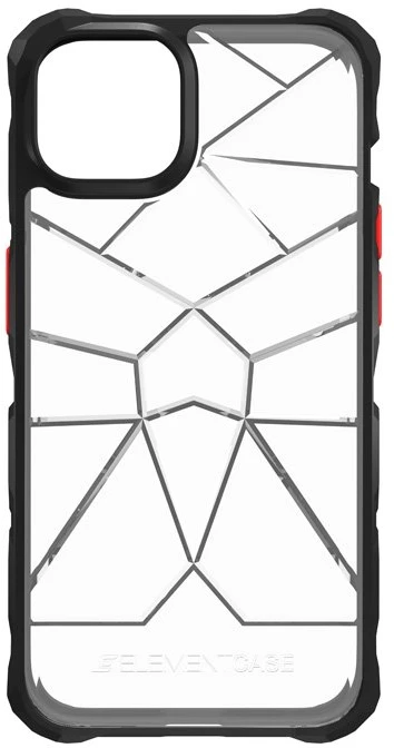 Element Case Element dėklas Special Ops X5 - dėklas skirtas Apple iPhone 14 Mil-Spec Drop Protection Clear/Juodas