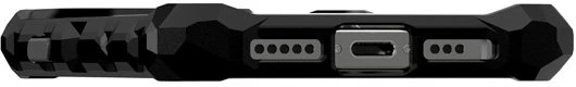 Element Case Element dėklas Special Ops X5 - dėklas skirtas Apple iPhone 14 Mil-Spec Drop Protection Clear/Juodas