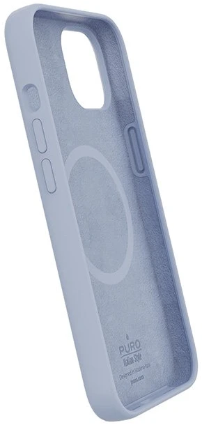 PURO ICON MAG MagSafe dėklas skirtas Apple iPhone 14 Max, mėlynas
