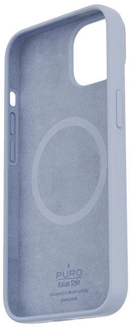 PURO ICON MAG MagSafe dėklas skirtas Apple iPhone 14 Max, mėlynas
