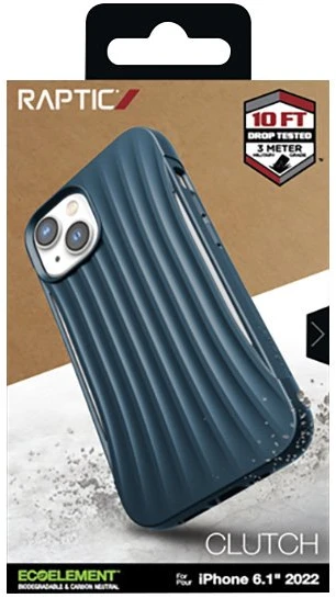 Dėklas iPhone 14, mėlynas, Raptic Clutch