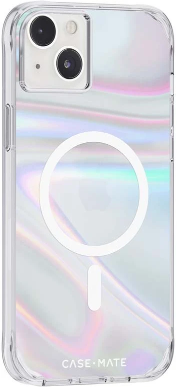 Case-Mate Soap Bubble MagSafe - dėklas skirtas Apple iPhone 14 Plus Iridescent