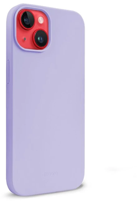 Crong Color Cover Liquid Silicone dėklas skirtas Apple iPhone 14 Max Violetinė