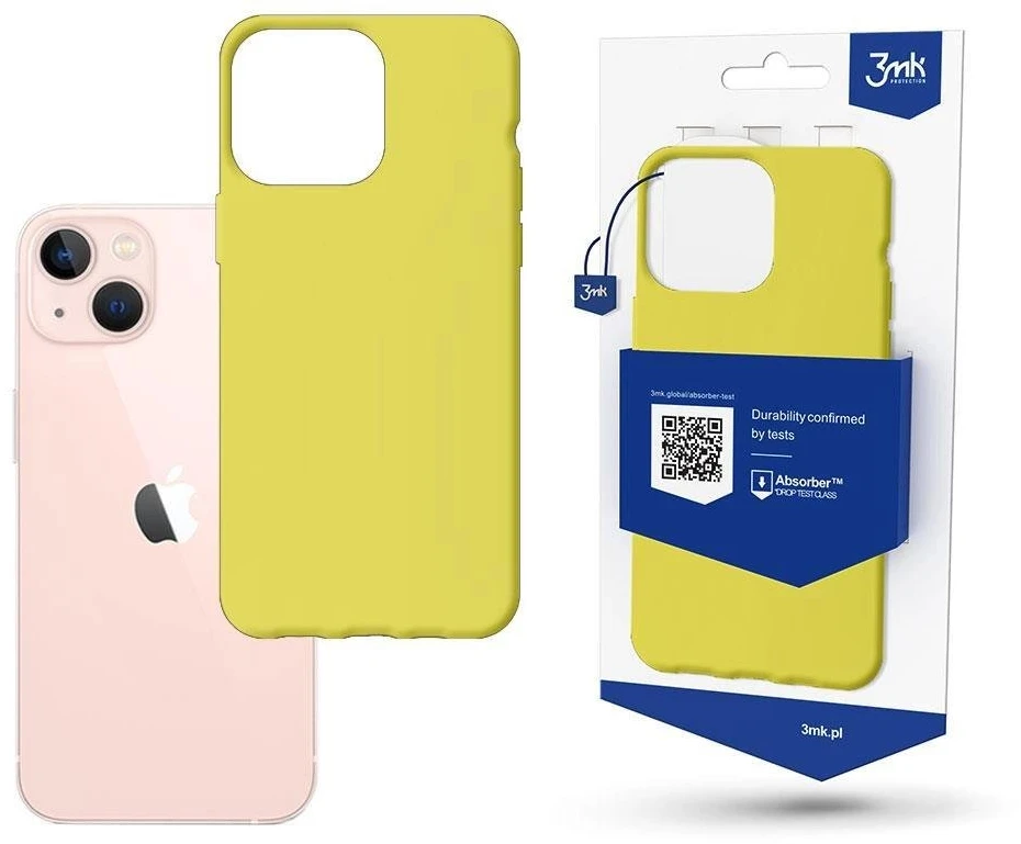 Dėklas 3mk Matt Case Apple iPhone 14 Plus šviesiai žalias