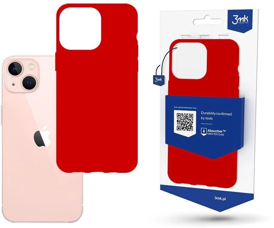 Dėklas 3mk Matt Case Apple iPhone 14 Plus raudonas