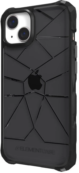 Element Case Element dėklas Special Ops X5 - dėklas skirtas Apple iPhone 14 Plus Mil-Spec Drop Protection Smoke/Juodas