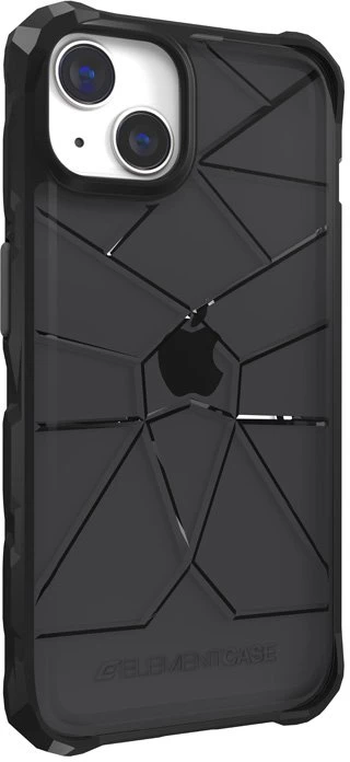 Element Case Element dėklas Special Ops X5 - dėklas skirtas Apple iPhone 14 Plus Mil-Spec Drop Protection Smoke/Juodas