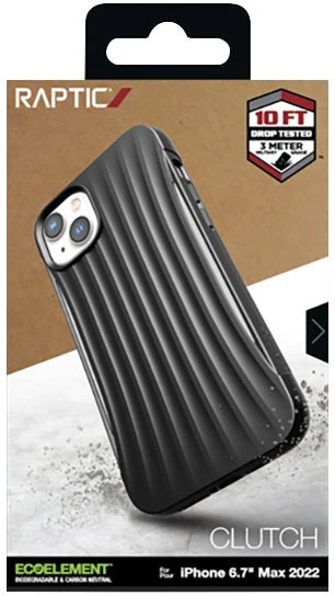 Dėklas iPhone 14 Plus, juodas, X-Doria Raptic Clutch
