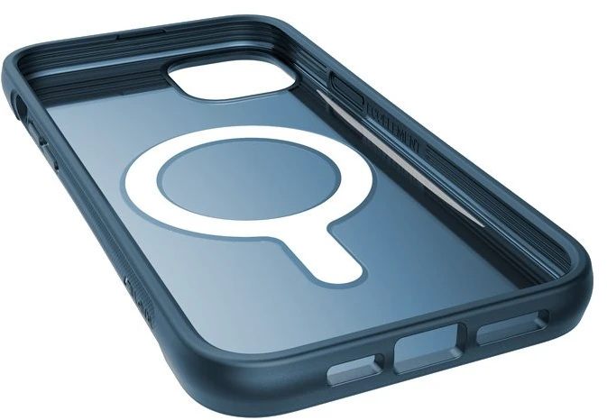 Dėklas iPhone 14 Plus, Marine Mėlyna, Raptic Clutch MagSafe