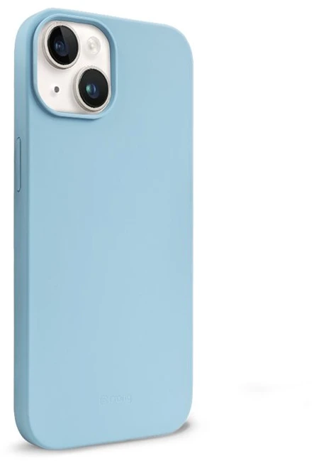 Crong Color Cover Liquid Silicone dėklas skirtas Apple iPhone 14 Max Sky Mėlyna