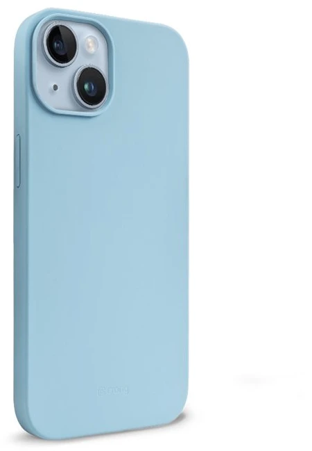 Crong Color Cover Liquid Silicone dėklas skirtas Apple iPhone 14 Max Sky Mėlyna