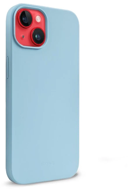 Crong Color Cover Liquid Silicone dėklas skirtas Apple iPhone 14 Max Sky Mėlyna