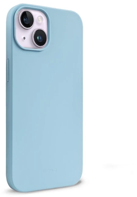 Crong Color Cover Liquid Silicone dėklas skirtas Apple iPhone 14 Max Sky Mėlyna