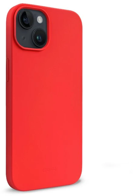 Crong Color Cover Liquid Silicone dėklas skirtas Apple iPhone 14 Max Raudona