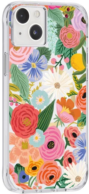 Rifle Paper Clear MagSafe - dėklas skirtas Apple iPhone 14 Plus Garden Party Blush