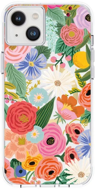 Rifle Paper Clear MagSafe - dėklas skirtas Apple iPhone 14 Plus Garden Party Blush
