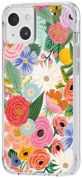 Rifle Paper Clear MagSafe - dėklas skirtas Apple iPhone 14 Plus Garden Party Blush
