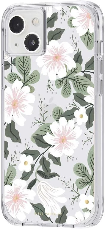 Rifle Paper Clear - dėklas skirtas Apple iPhone 14 Plus Willow