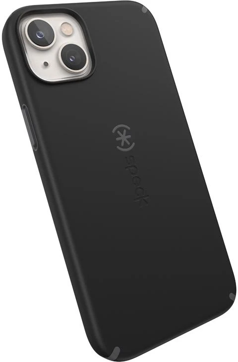 Speck CandyShell Pro + MagSafe - dėklas skirtas Apple iPhone 14 Plus su MICROBAN coating Juodas / Slate Pilkas
