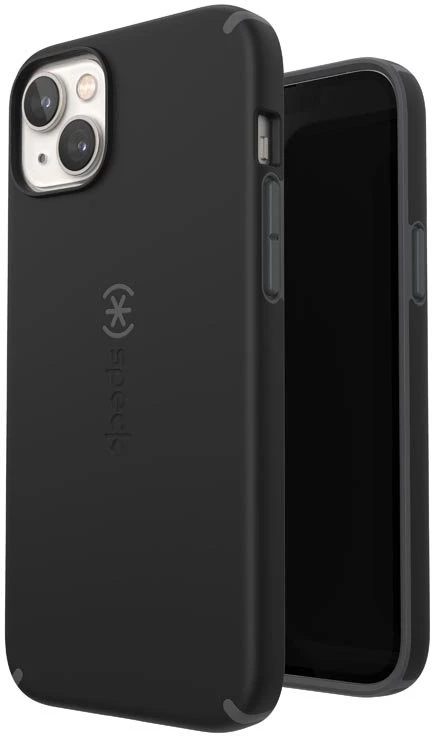 Speck CandyShell Pro + MagSafe - dėklas skirtas Apple iPhone 14 Plus su MICROBAN coating Juodas / Slate Pilkas