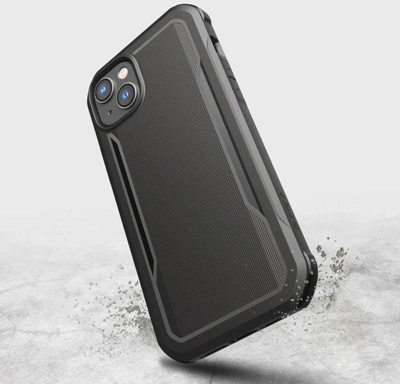 Dėklas iPhone 14 Plus X-Doria Raptic Fort MagSafe, juodas