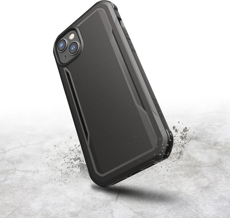 Dėklas iPhone 14 Plus X-Doria Raptic Fort MagSafe, juodas