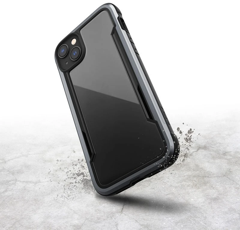 Dėklas iPhone 14 Plus X-Doria Raptic Shield, juodas