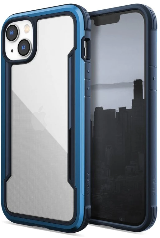 Dėklas iPhone 14 Plus X-Doria Raptic Shield, mėlynas