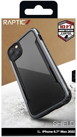 Dėklas iPhone 14 Plus X-Doria Raptic Shield, juodas