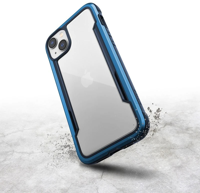 Dėklas iPhone 14 Plus X-Doria Raptic Shield, mėlynas