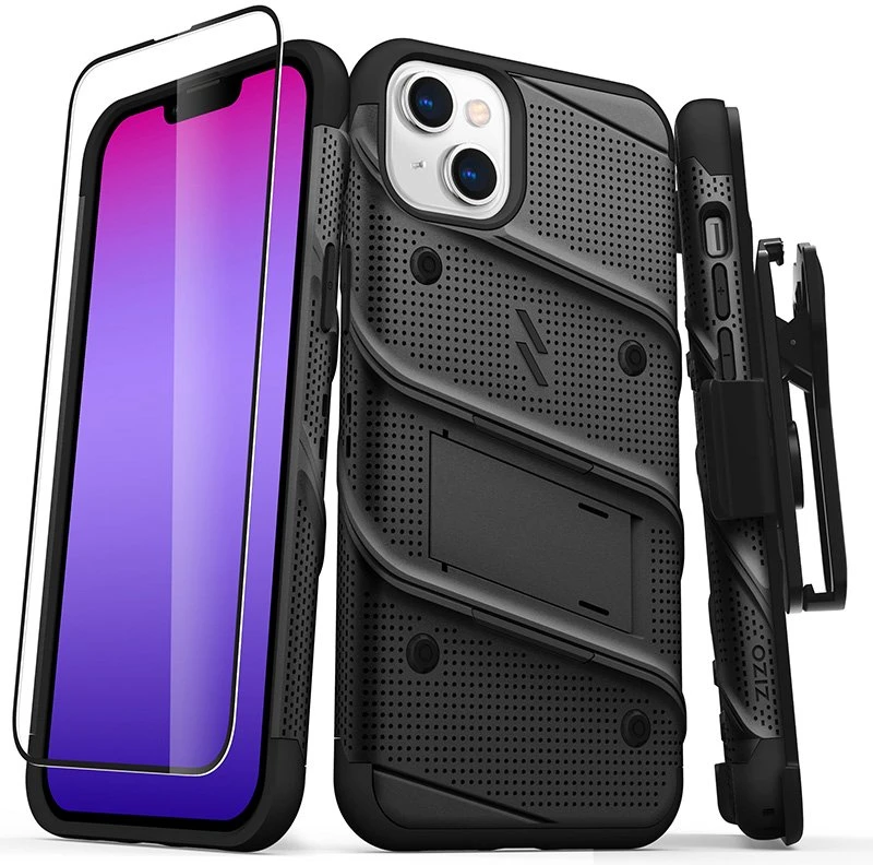 ZIZO BOLT Series - dėklas skirtas Apple iPhone 14 Plus Juodas