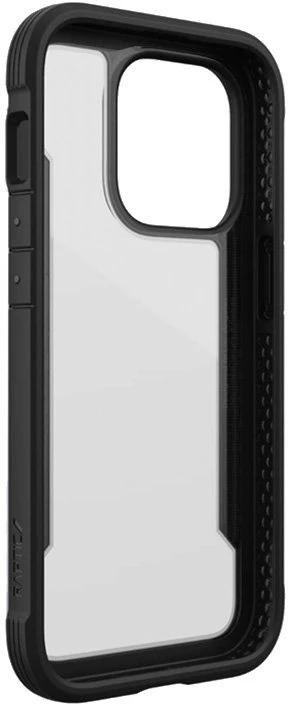 Dėklas iPhone 14 Pro, juodas, X-Doria Raptic Shield