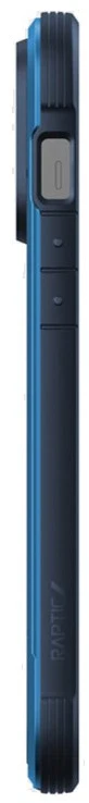 Dėklas iPhone 14 Pro Max, aliuminis, Marine Mėlyna, X-Doria Raptic Shield