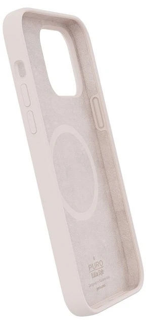 Dėklas iPhone 14 Pro Max, Dusty Rožinė, PURO ICON MAG