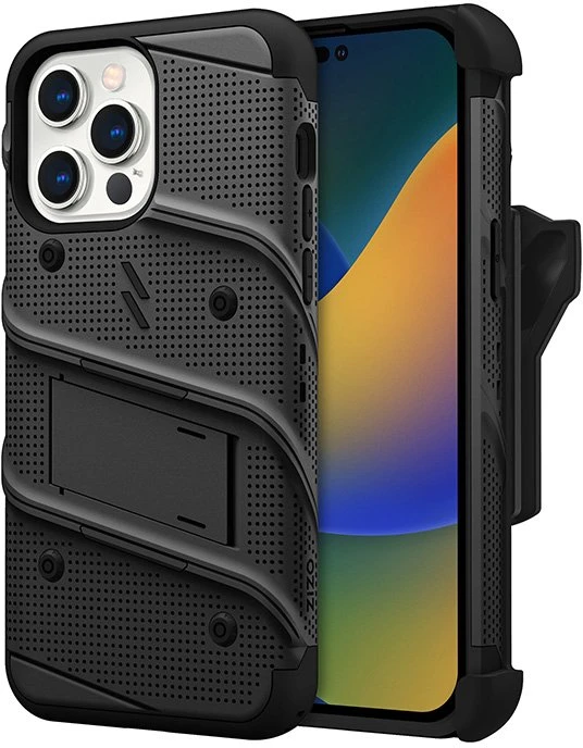 ZIZO BOLT Series - dėklas skirtas Apple iPhone 14 Pro Max Juodas